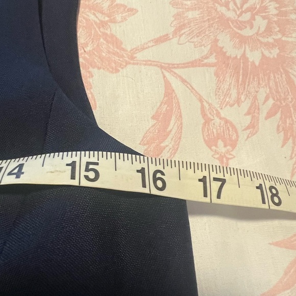 Lilly Pulitzer Navy silk sheath dress Size 2 Gold buttons sleeveless - Picture 7 of 8